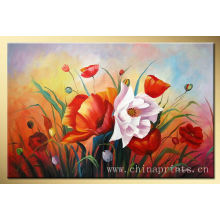 Xiamen Hot Oil Abstract Flowers Painting Canvas